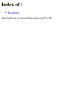 Mobile Screenshot of human.freescience.org