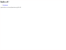 Tablet Screenshot of human.freescience.org
